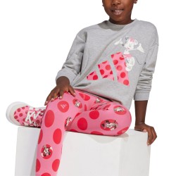ADIDAS Chándal DISNEY MINNIE MOUSE Medium Grey Heather Pink Fusion Niño