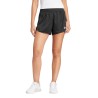 ADIDAS Pantalon Corto Pacer Knit High-Rise Negro Mujer