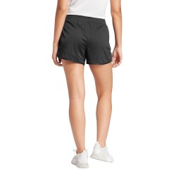 ADIDAS Pantalon Corto Pacer Knit High-Rise Negro Mujer