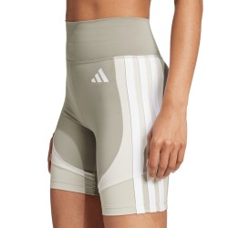 ADIDAS Mallas Cortas Optime Essentials Stash Pocket 7 Short Leggings Verde Putbei Mujer