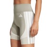 ADIDAS Mallas Cortas Optime Essentials Stash Pocket 7 Short Leggings Verde Putbei Mujer