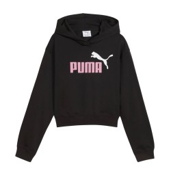 Puma Sudadera Ess 2 Color Logo Hoodie Negro Black Niño