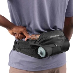 Salomon Cinturón Cross Belt 1 Bottle Negro Black Unisex