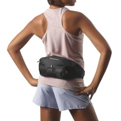 Salomon Cinturón Cross Belt 1 Bottle Negro Black Unisex