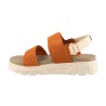 Timberland Sandalia Greyfield Piel Naranja Medium Orange Suede Mujer