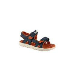 Timberland Sandalia Perkins Azul Naranja Dark Blue Niño Pequeño