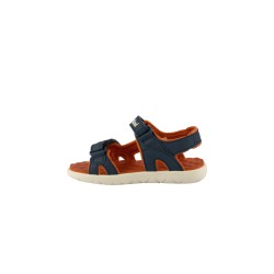 Timberland Sandalia Perkins Azul Naranja Dark Blue Niño Pequeño