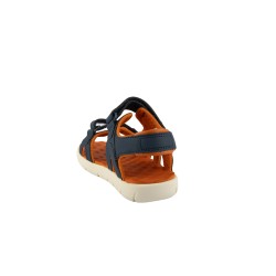 Timberland Sandalia Perkins Azul Naranja Dark Blue Niño