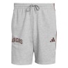 ADIDAS Pantalón Corto Chándal M Short Homme 3 Bandes Gris Hombre