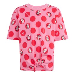 ADIDAS Chándal Conjunto Camiseta Y Mallas Cortas ADIDAS Disney Minnie Mouse Rosa Pink Fusion Niño