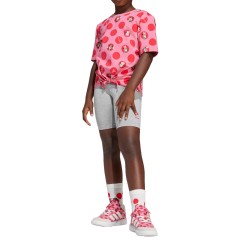ADIDAS Chándal Conjunto Camiseta Y Mallas Cortas ADIDAS Disney Minnie Mouse Rosa Pink Fusion Niño