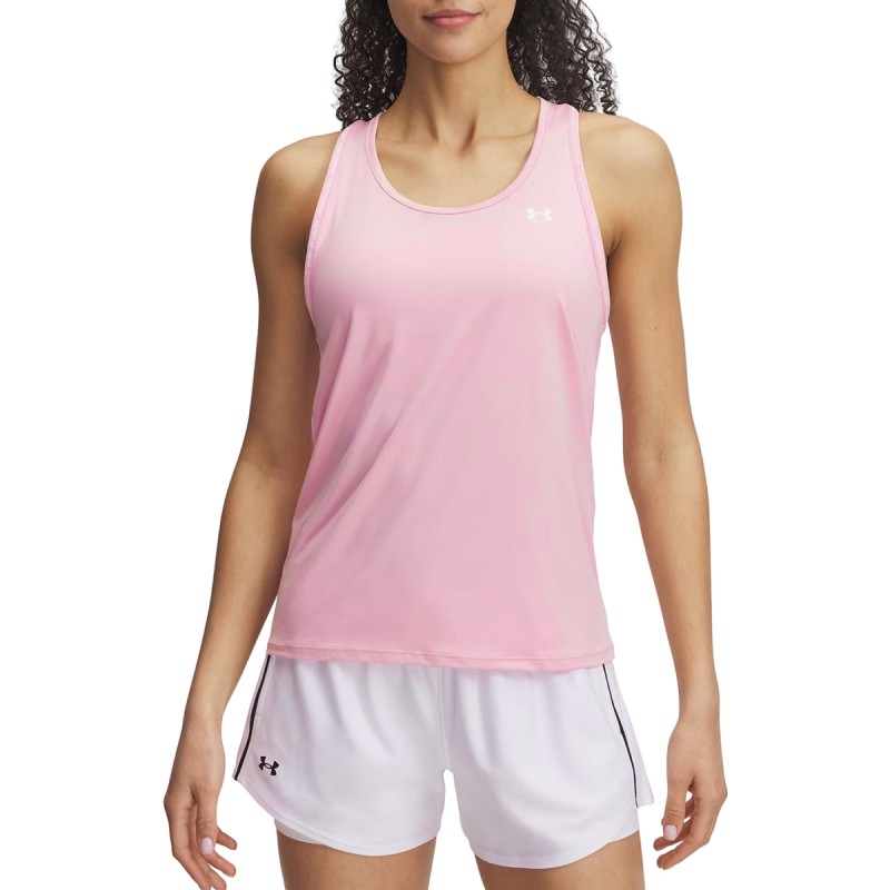 Under Armour Camiseta Tech Knockout Tank Rosa Prime Pink Mujer