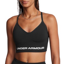 Under Armour Top Deportivo Vanish Seamless Low Bra Negro Black Mujer