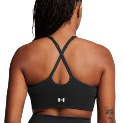 Under Armour Top Deportivo Vanish Seamless Low Bra Negro Black Mujer