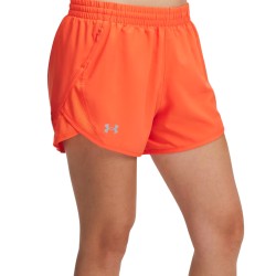 Under Armour Short Running Fly-by 3 Shorts Naranja Fire Mujer