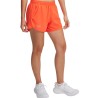 Under Armour Short Running Fly-by 3 Shorts Naranja Fire Mujer