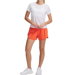Under Armour Short Running Fly-by 3 Shorts Naranja Fire Mujer