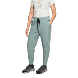 Trangoworld Pantalón Trekking Mulle Verde Slate Gray Mujer