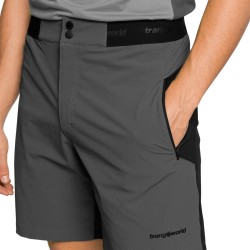 Trangoworld Bermuda Trekking Hornavan Df Gris Ebony Hombre
