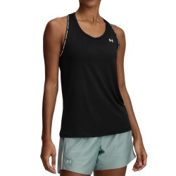 Under Armour Camiseta Tech Knockout Tank Negro Black Mujer