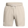 Under Armour Pantalón Corto Rival Terry 6 Shorts Beige Hombre