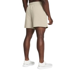Under Armour Pantalón Corto Rival Terry 6 Shorts Beige Hombre