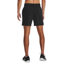 Under Armour Pantalón Corto Rival Terry 6 Shorts Negro Black Hombre
