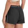 Under Armour Short running Tech Play Up Shorts Negro Black Mujer