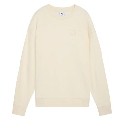 Puma Sudadera Essentials Elevated Beige Hoodie No Dye Hombre