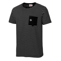 Ternua Camiseta Cape Spear T M Negro Blanco Black Hombre