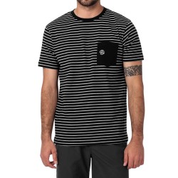 Ternua Camiseta Cape Spear T M Negro Blanco Black Hombre