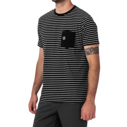 Ternua Camiseta Cape Spear T M Negro Blanco Black Hombre