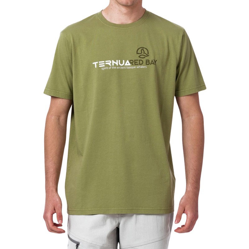 Ternua Camiseta Kippens T M Verde Mosstone Hombre