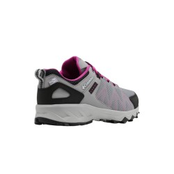 Columbia Zapatillas Peakfreak II Outdry Gris Rosa Monument Wild Fuchsia Mujer