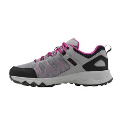 Columbia Zapatillas Peakfreak II Outdry Gris Rosa Monument Wild Fuchsia Mujer