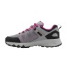 Columbia Zapatillas Peakfreak II Outdry Gris Rosa Monument Wild Fuchsia Mujer