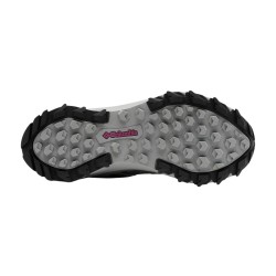 Columbia Zapatillas Peakfreak II Outdry Gris Rosa Monument Wild Fuchsia Mujer
