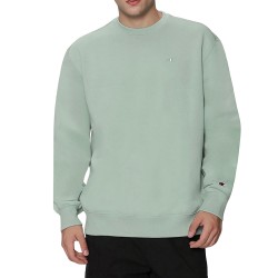 Champion Sudadera Cuello Redondo Verde Hombre