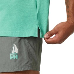 Helly Hansen Polo Transat Verde Lagoon Hombre