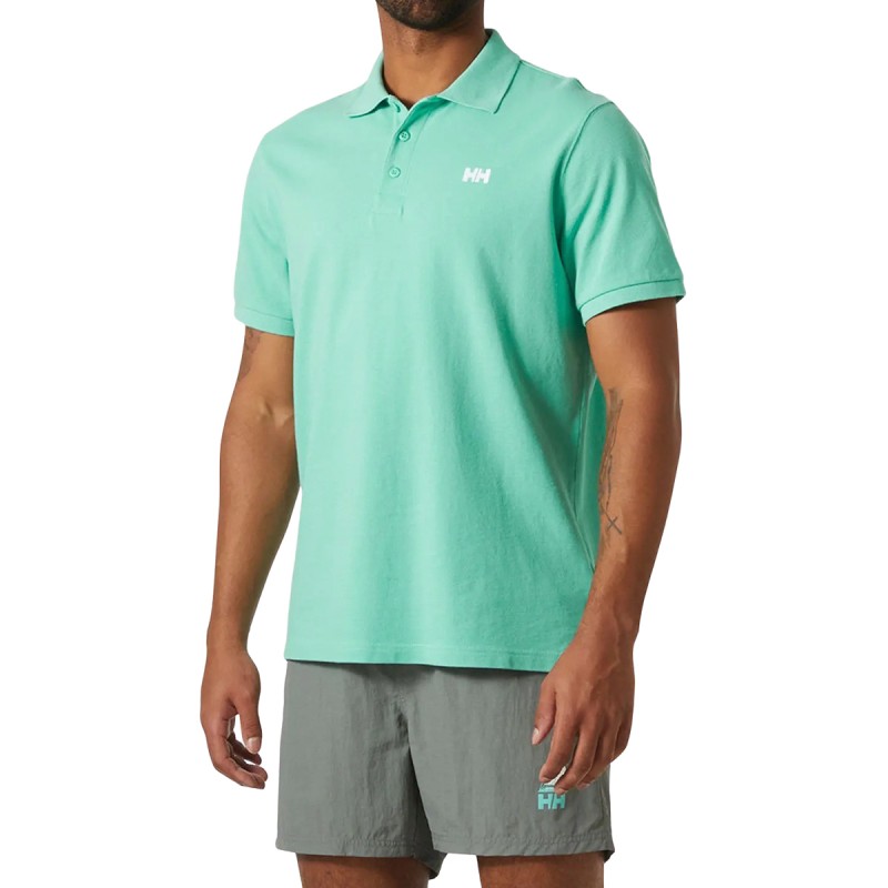 Helly Hansen Polo Transat Verde Lagoon Hombre