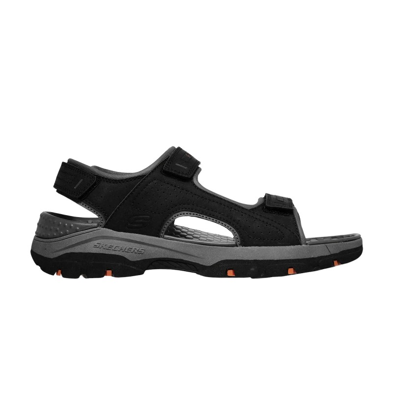 Skechers Sandalia Tresmen Garo Negro Black Hombre