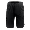 Joluvi Pantalón Corto Outdoor Corbero Cargo Negro Hombre