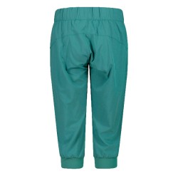 Campagnolo Pantalón Pirata Extra-light Capri Pant Verde Agave Mujer