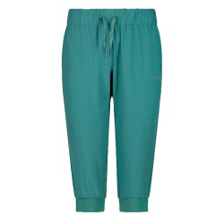 Campagnolo Pantalón Pirata Extra-light Capri Pant Verde Agave Mujer
