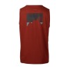 Ternua Camiseta Ikarut Tank M Rojo Bossa Nova Hombre