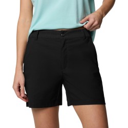 Columbia Bermuda Trekking Leslie Falls Negro Black Mujer