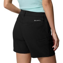 Columbia Bermuda Trekking Leslie Falls Negro Black Mujer