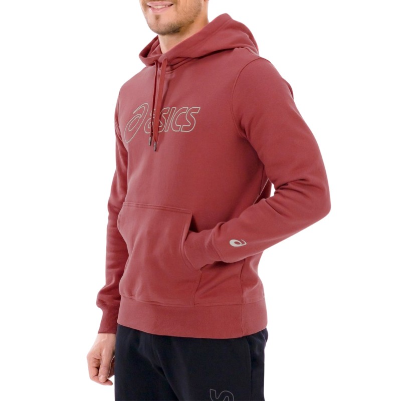 Asics Sudadera Asics Oth Hoodie Rojo Burht Red Hombre