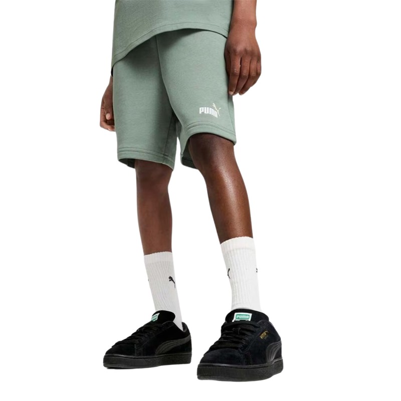 Puma Pantalón Corto Chándal Ess 2 Color No. 1 Logos Tr Verde Green Moon Niño