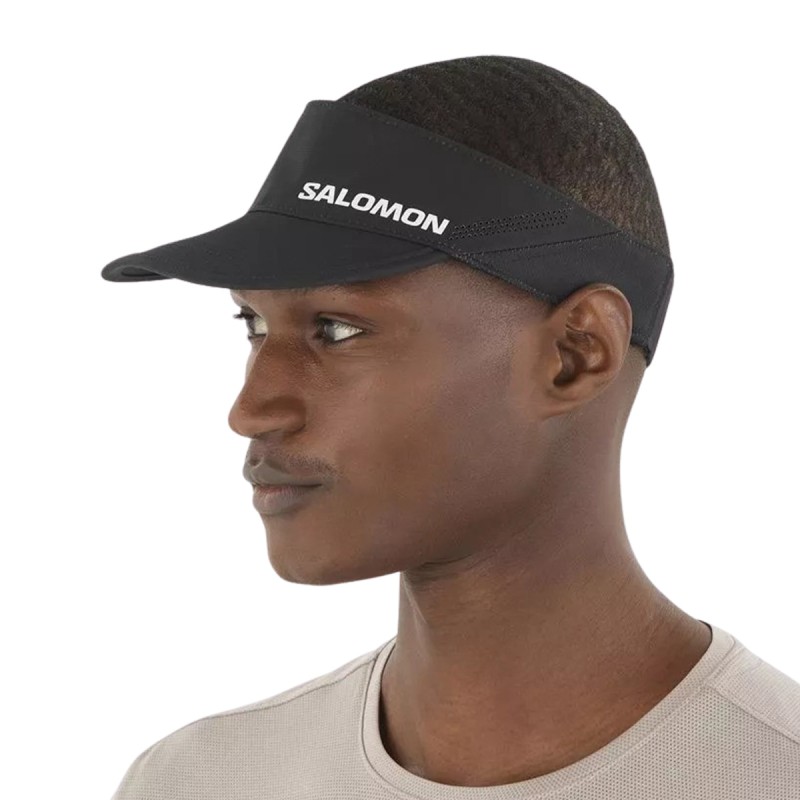 Salomon Gorra SHAKEout Visor U Negro Deep Black